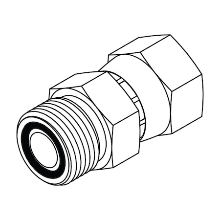 Hydraulic Fitting-Steel16MORFS-16FJX